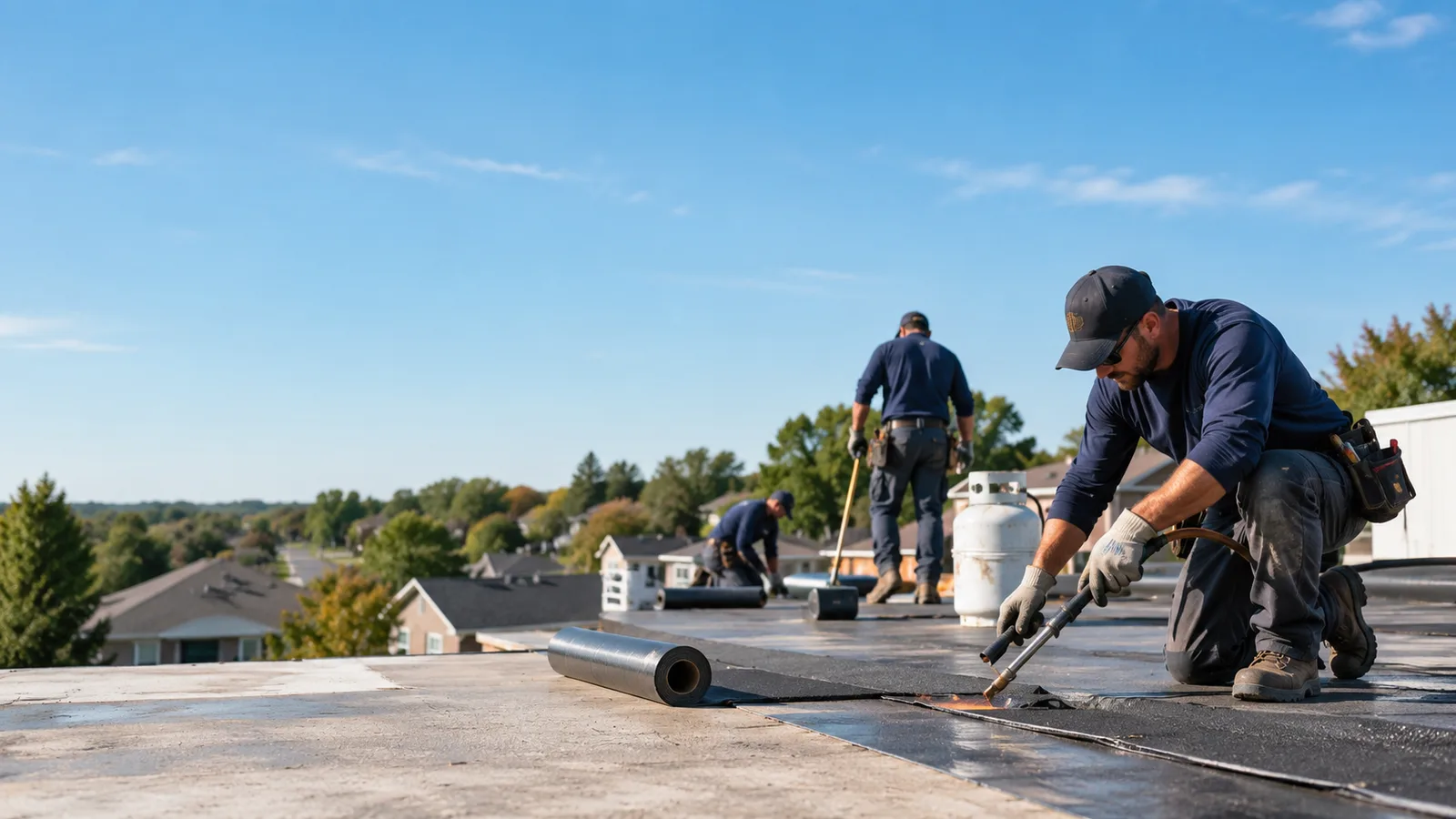 Flat Roof Leak Repair providers in Leonard, MI